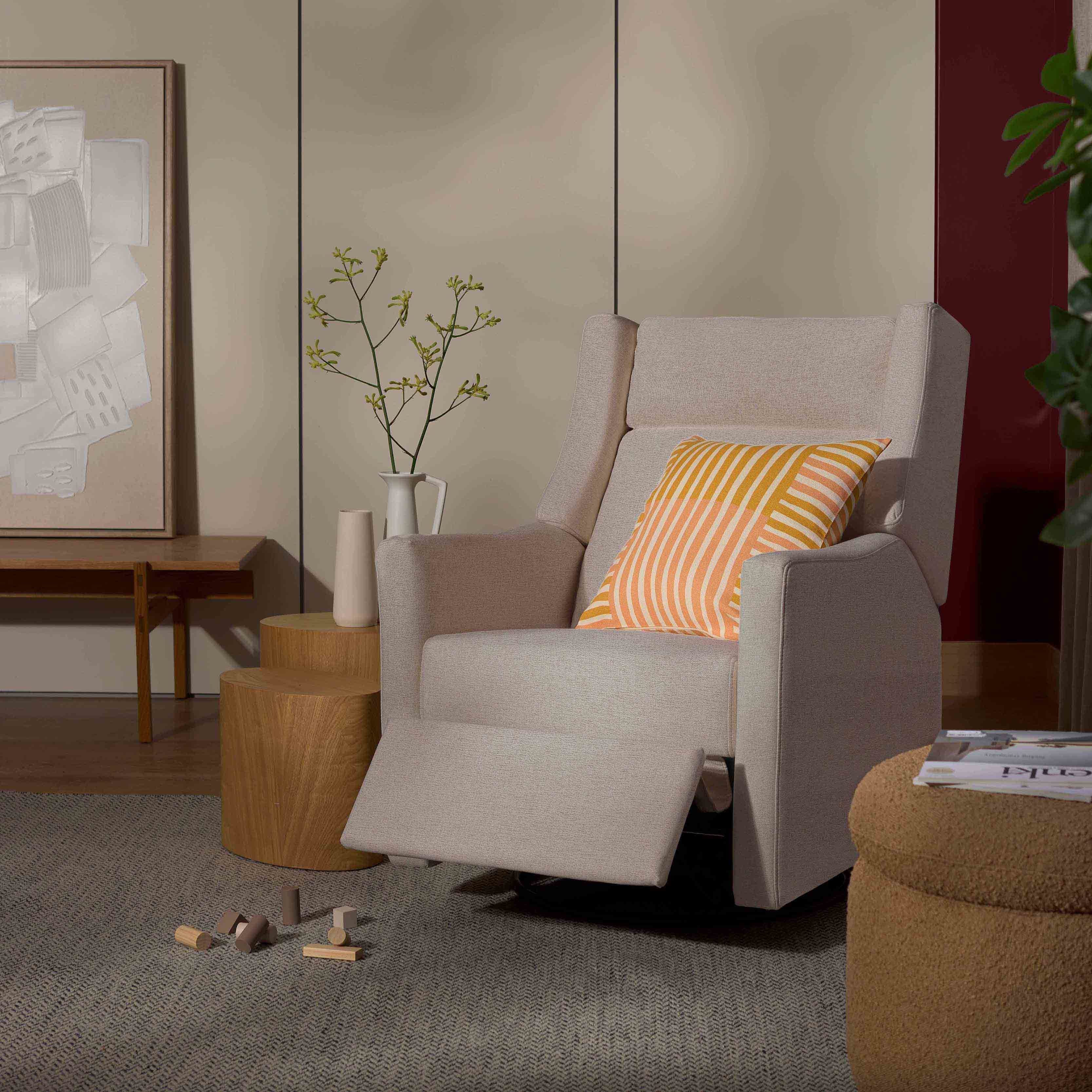 Babyletto Kiwi Plus Power Recliner and Swivel Glider with Power Adjustable Headrest and USB Port - Image 62