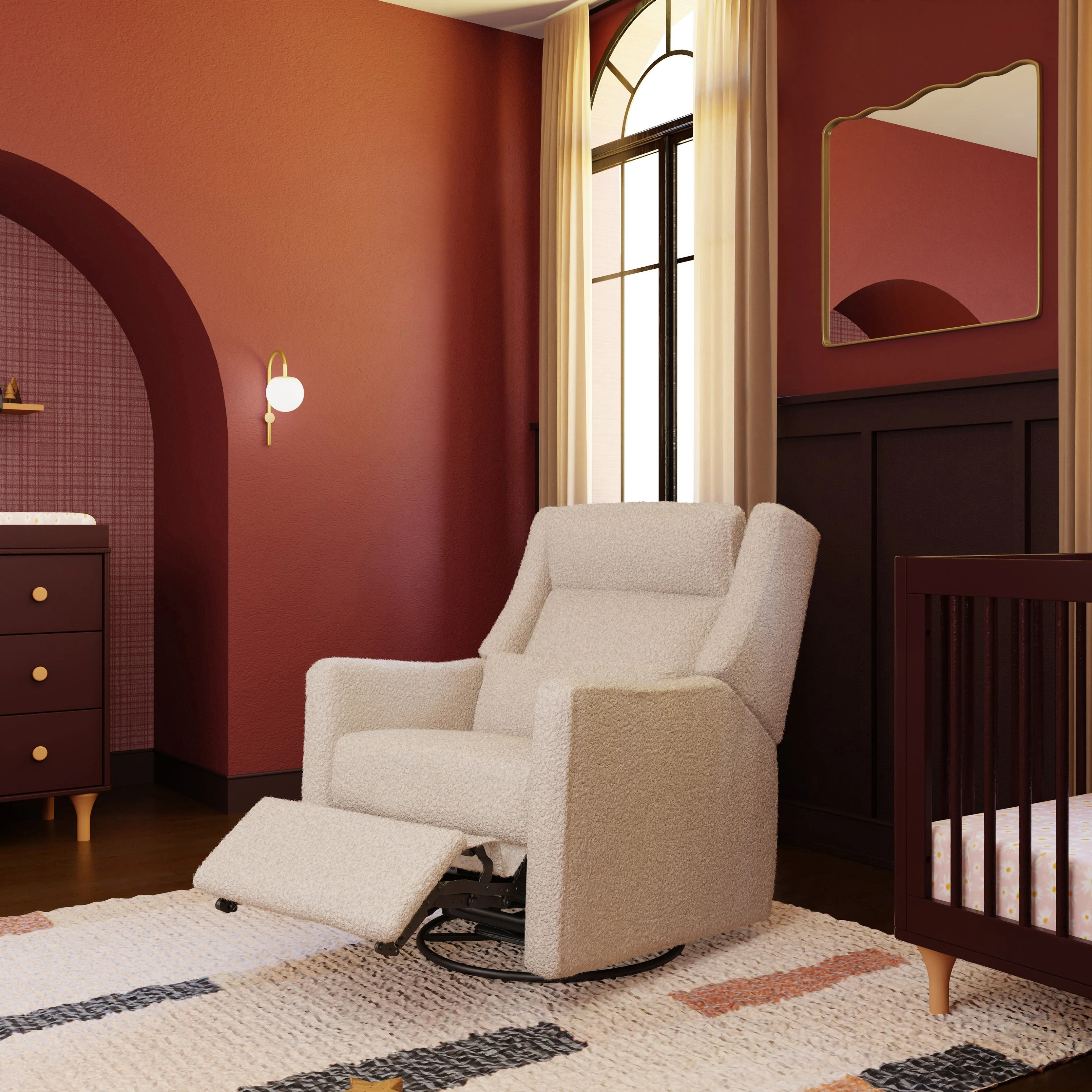Babyletto Kiwi Plus Power Recliner and Swivel Glider with Power Adjustable Headrest and USB Port - Image 8