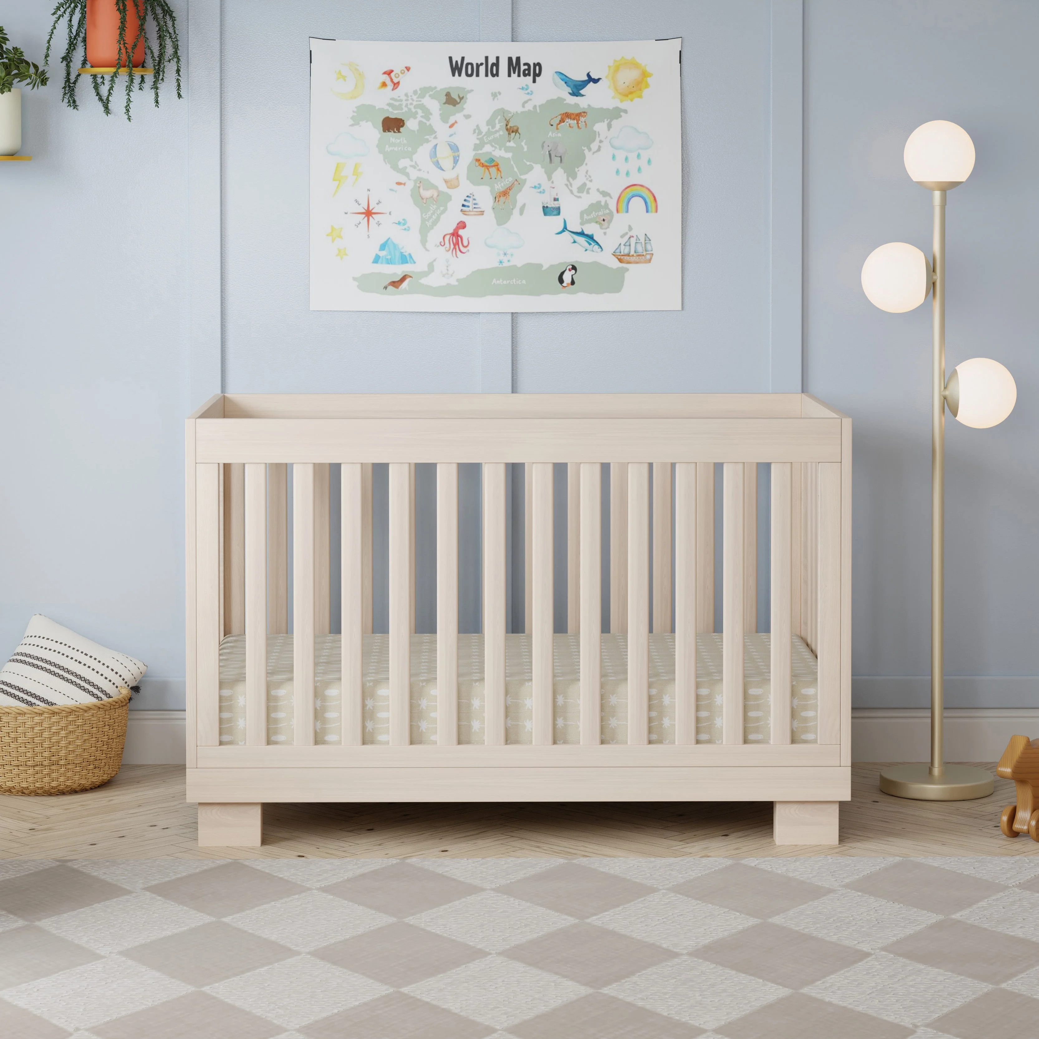 Babyletto Modo 3-in-1 Convertible Crib with Toddler Bed Conversion Kit - Image 11