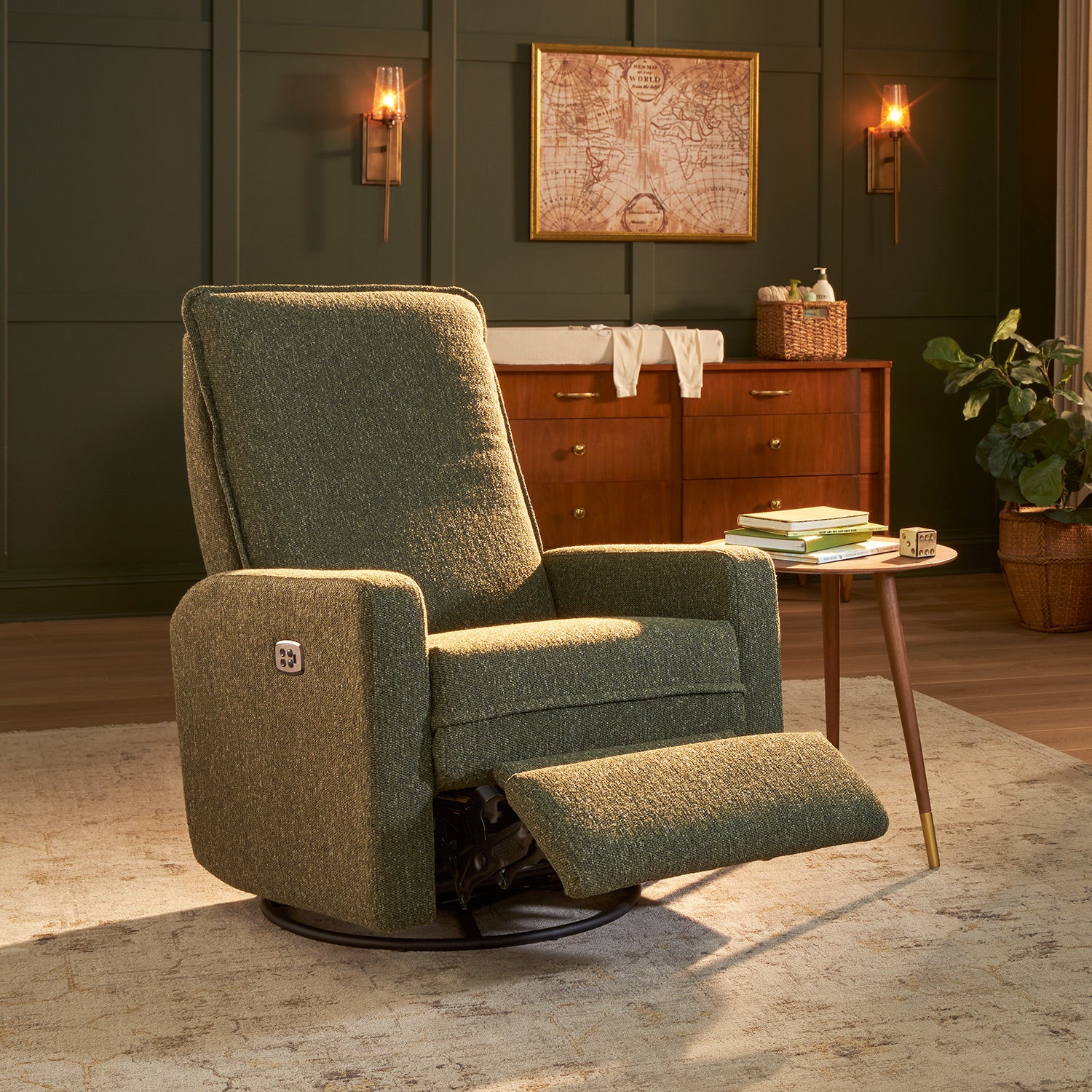Best Chairs Elliott Swivel Glider Recliner - Image 4