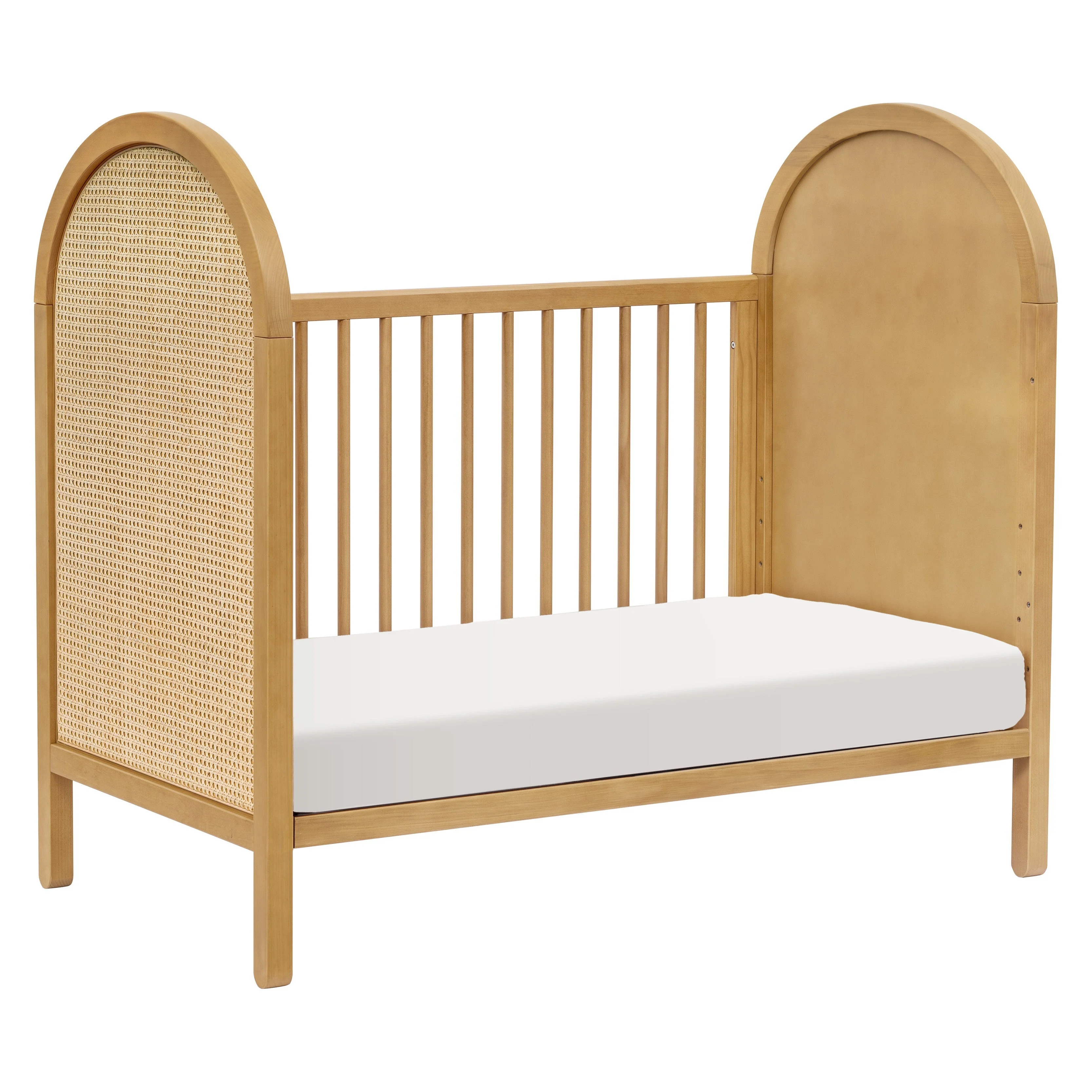 Babyletto Bondi Cane 3-in-1 Convertible Crib with Toddler Bed Conversion Kit - Image 15