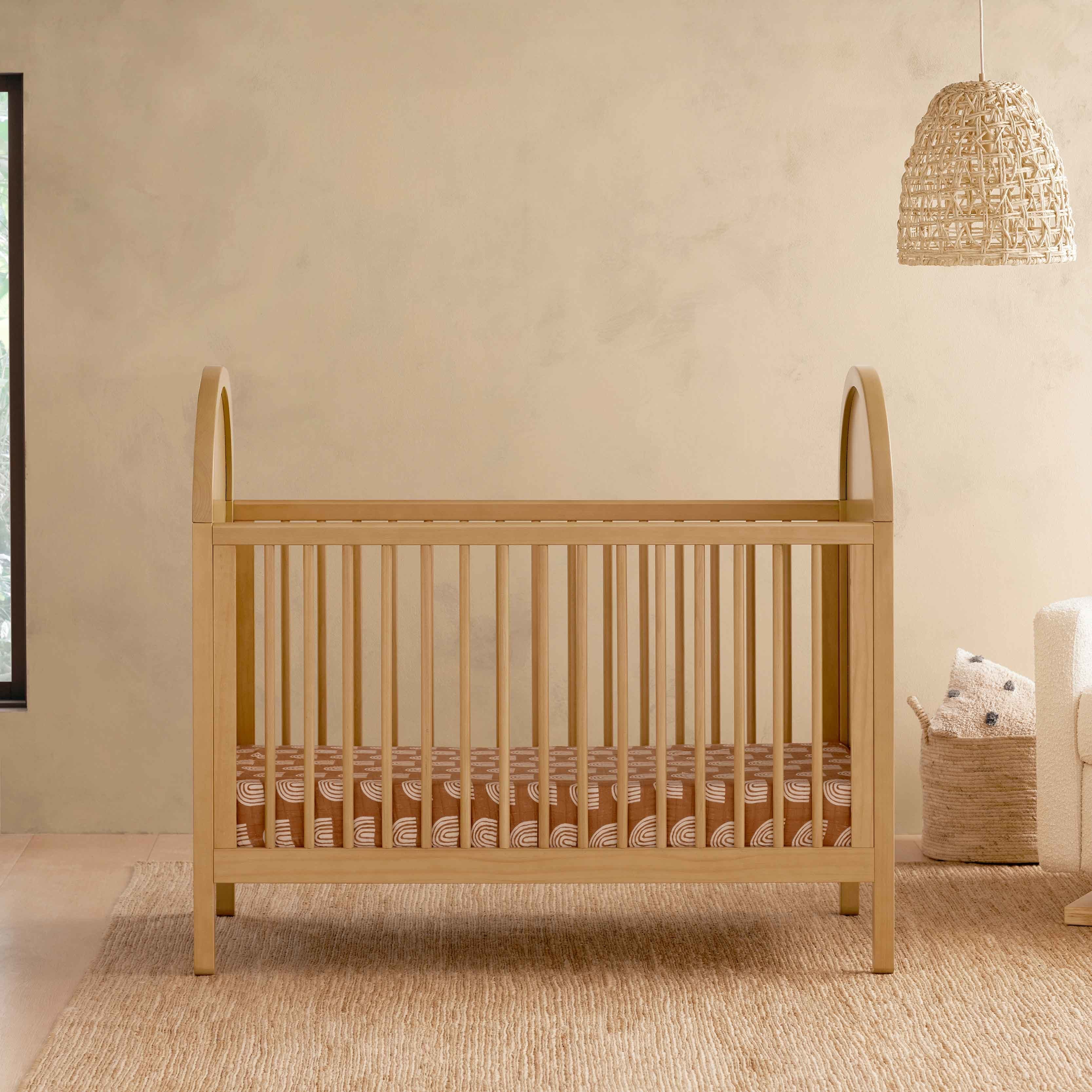 Babyletto Bondi Cane 3-in-1 Convertible Crib with Toddler Bed Conversion Kit - Image 5