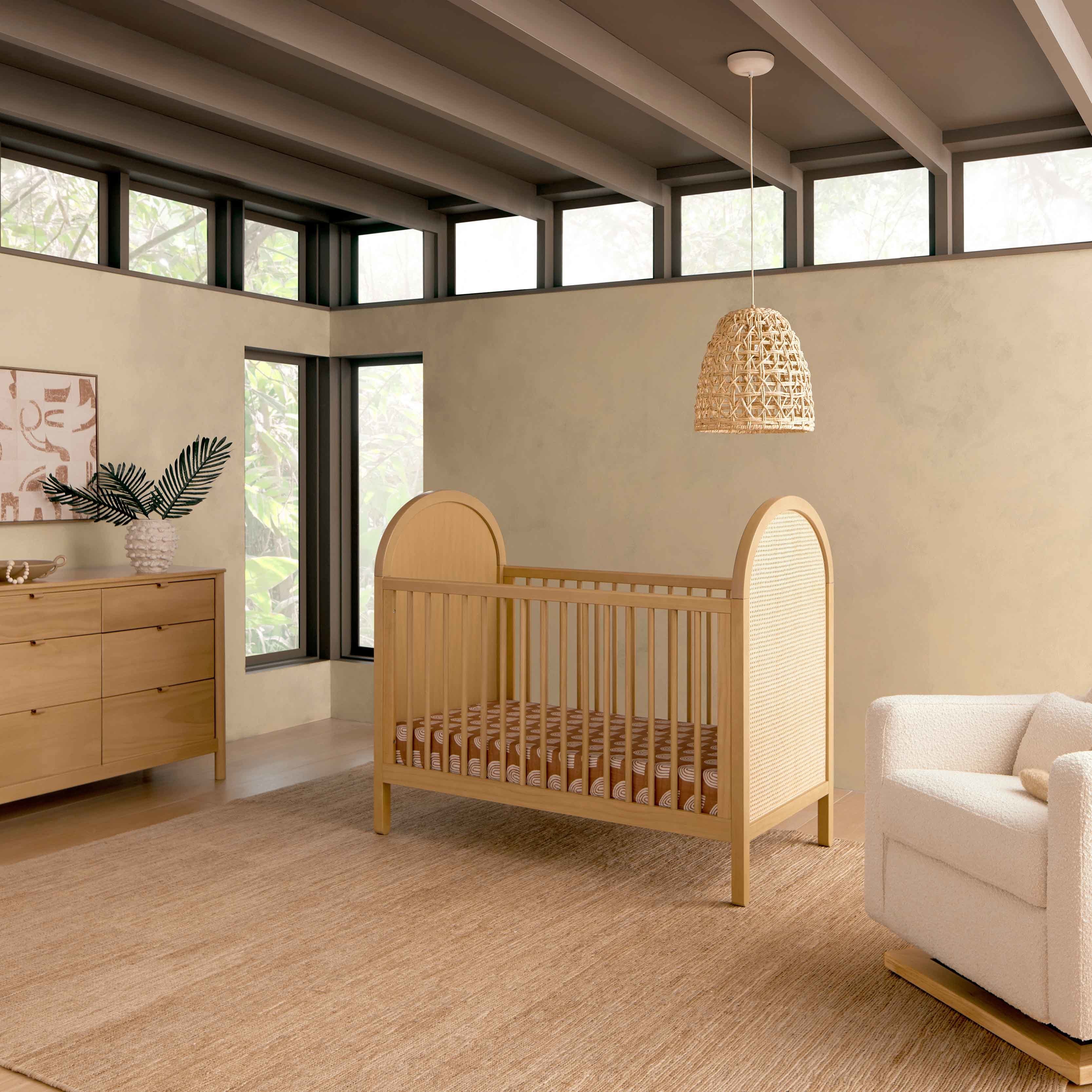 Babyletto Bondi Cane 3-in-1 Convertible Crib with Toddler Bed Conversion Kit - Image 8