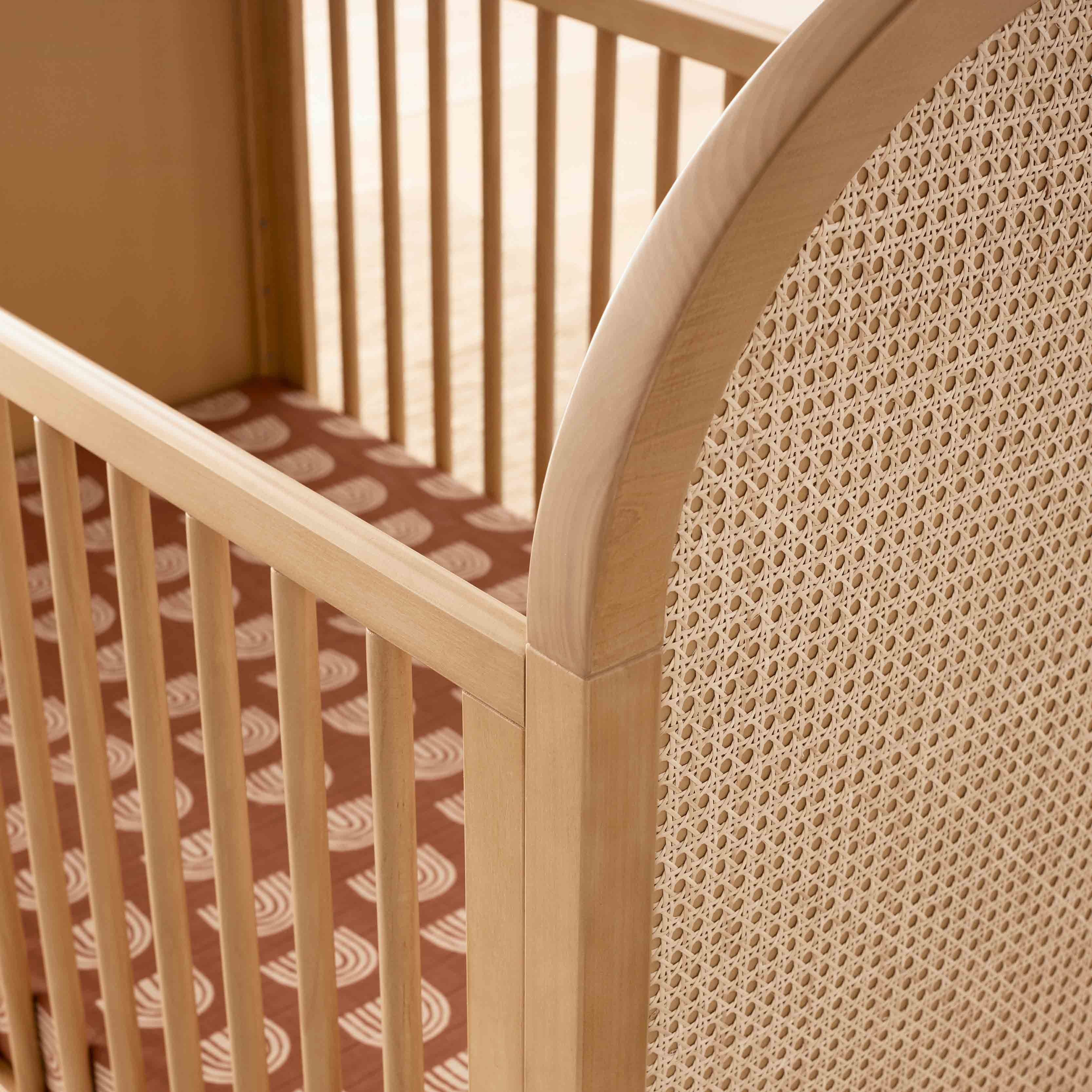 Babyletto Bondi Cane 3-in-1 Convertible Crib with Toddler Bed Conversion Kit - Image 9