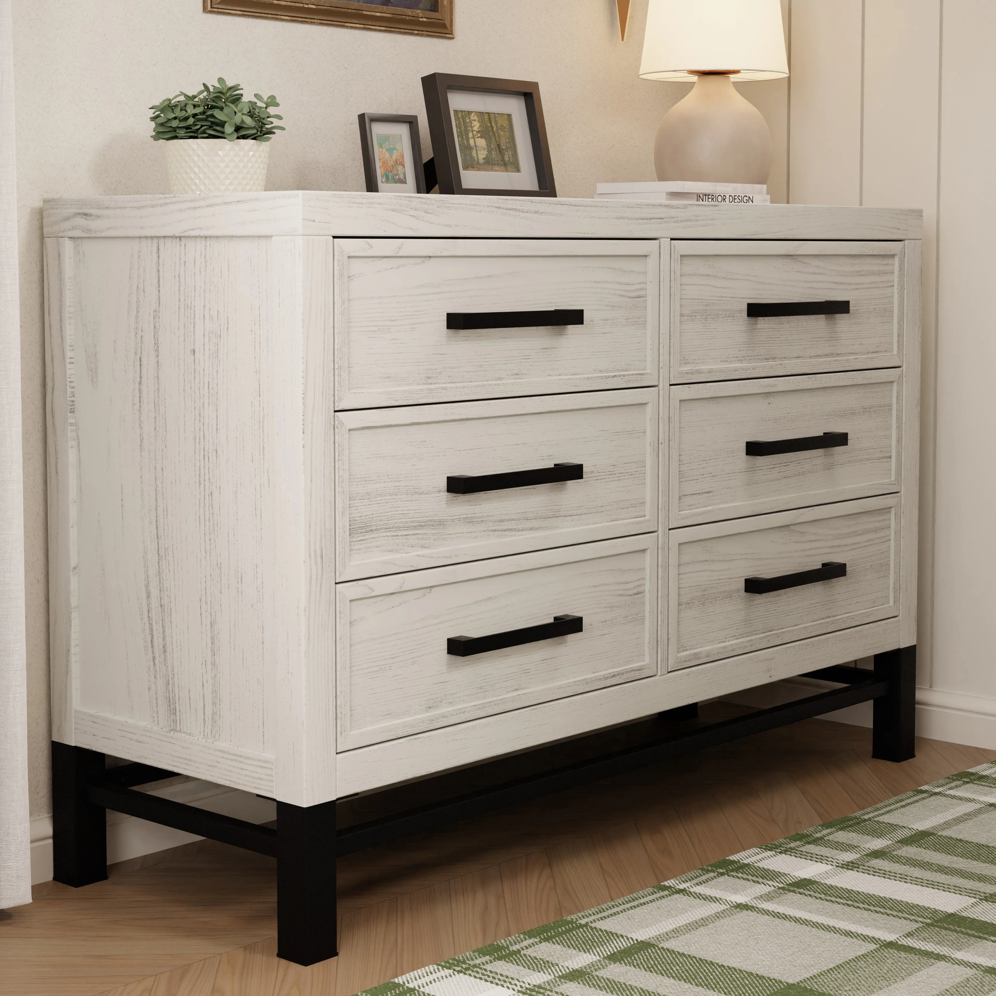 Monogram by Namesake Newbern Collection - Crib and Dresser - Image 8