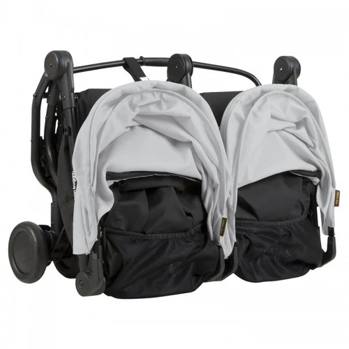 Mountain Buggy Nano Duo Double Stroller Black - Image 4