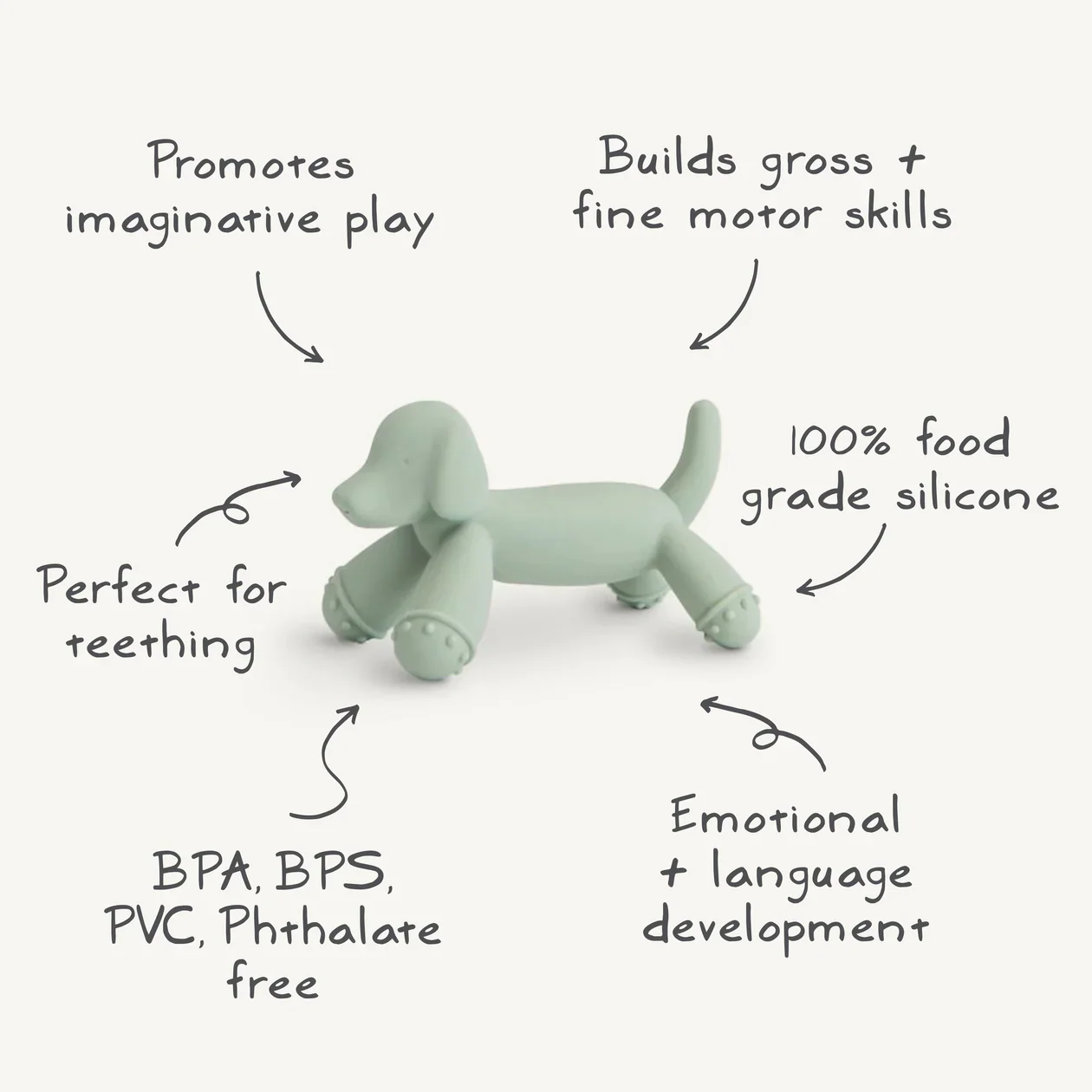 Mushie Figurine Teether - Image 7