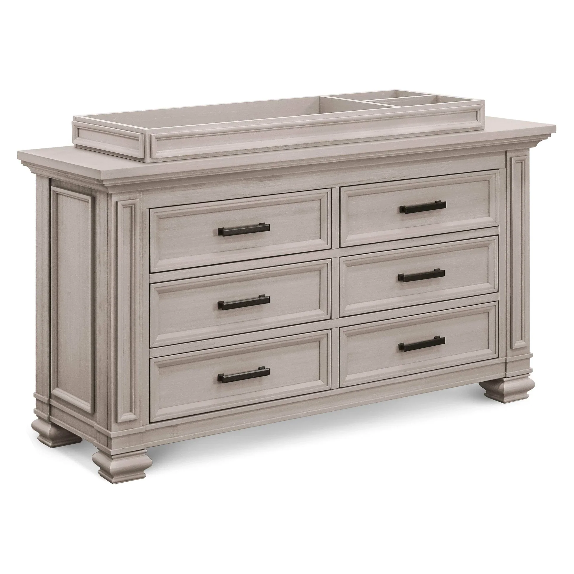 Namesake  4 Piece Nursery Set - Iron Convertible Crib and Dresser w/ Changing Tray - Image 4