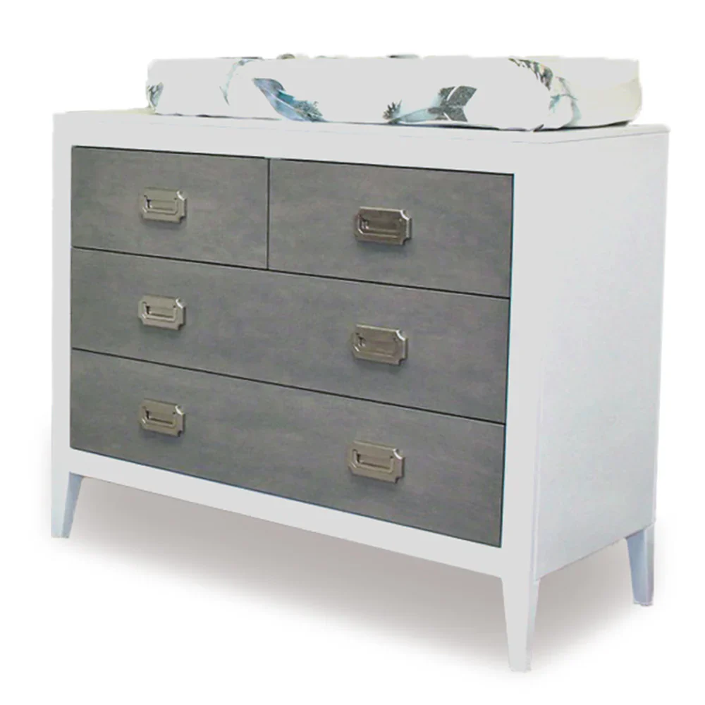 Newport Cottage Convertible Crib and Dresser - USA Made - Image 3