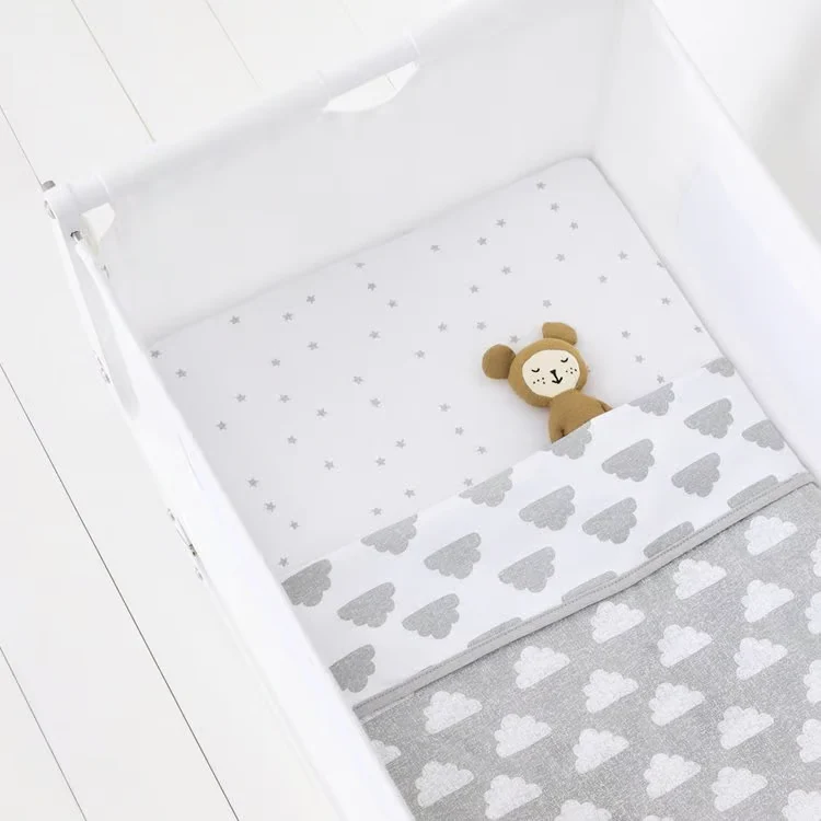 Snuz 3 Piece Crib Bedding Set - Cradle - Image 4