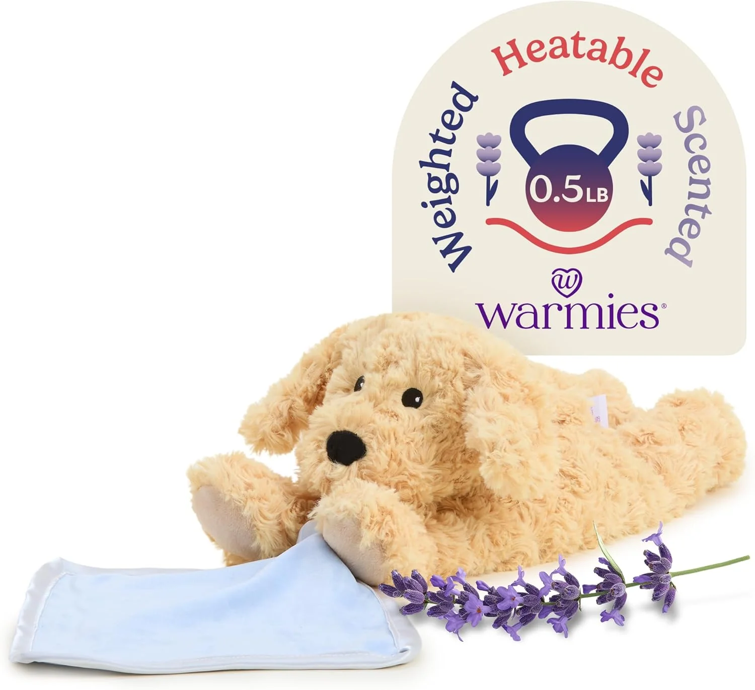 Warmies Golden Dog Plush - Image 3
